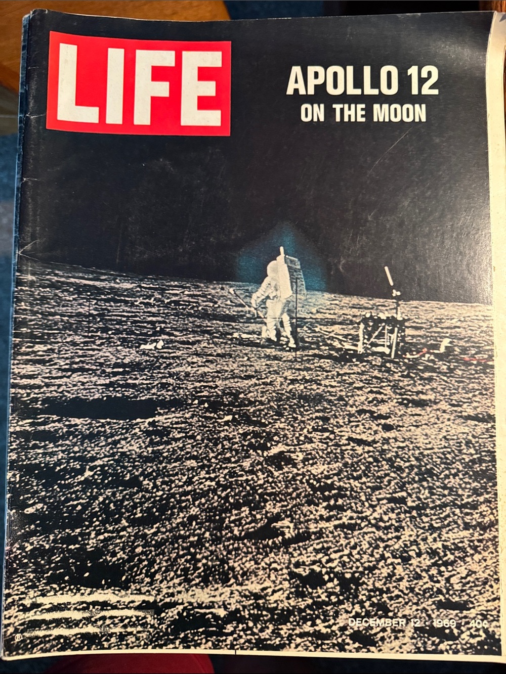 LIFE Magazine - Apollo 12 On The Moon Cover